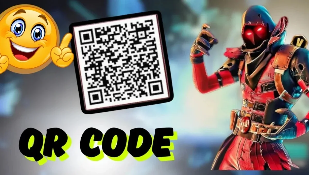 Free Fire Pink Diamond QR Code