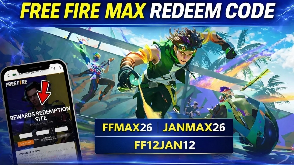 Free Fire Max New Redeem Codes