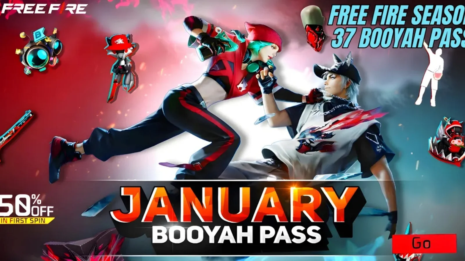 Free Fire Season 37 Booyah Pass