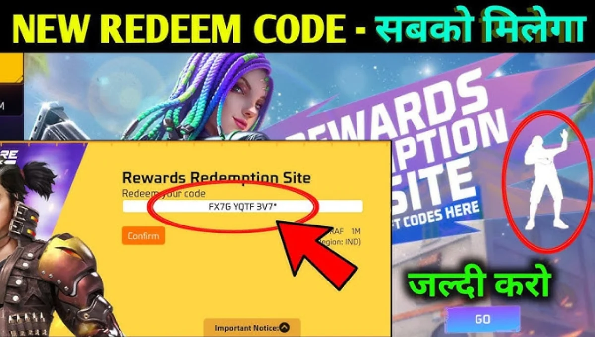 Free Fire Redeem Code 6 January 2026: 