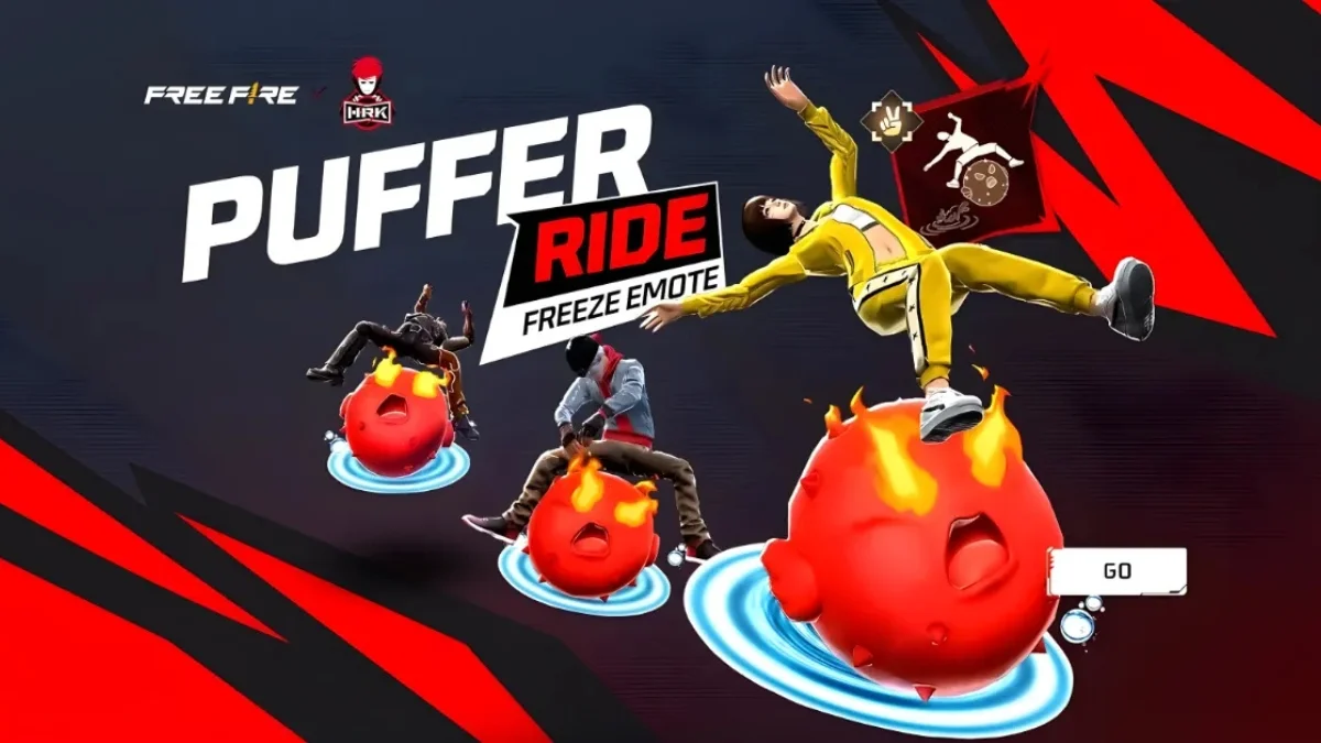 Free Fire Puffer Ride Freeze Emote