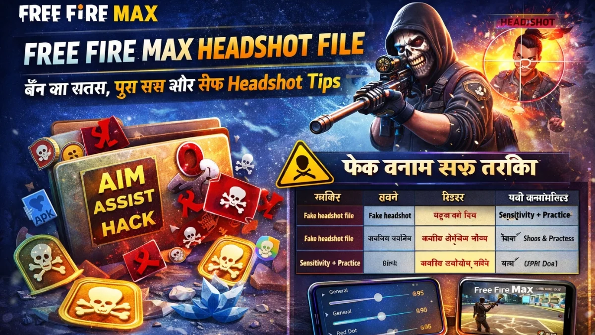 Free Fire Max Headshot File
