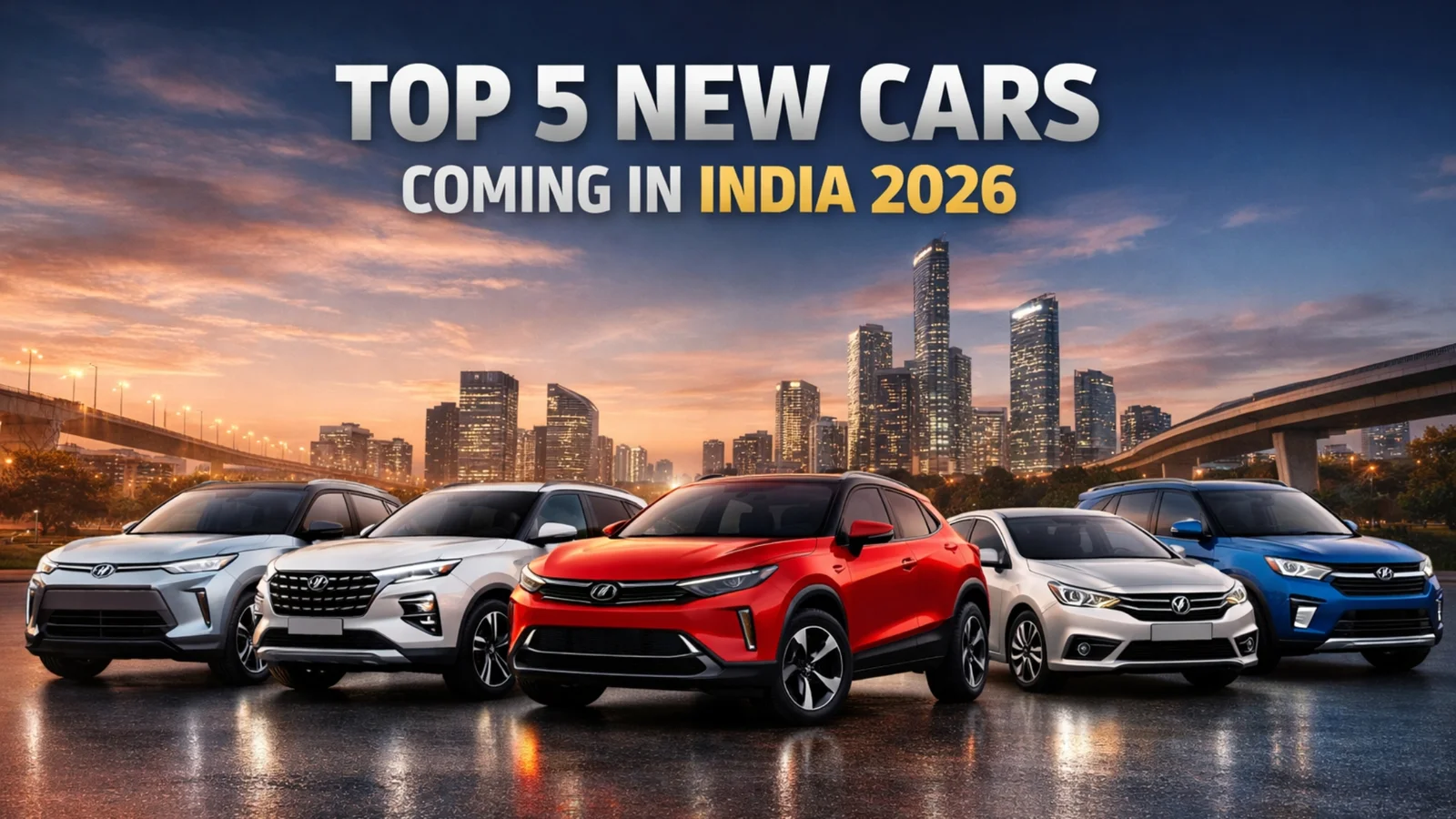 Upcoming Cars 2026 India
